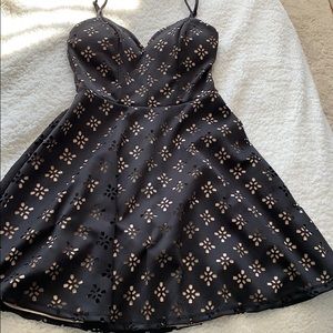 Black and Tan dress
